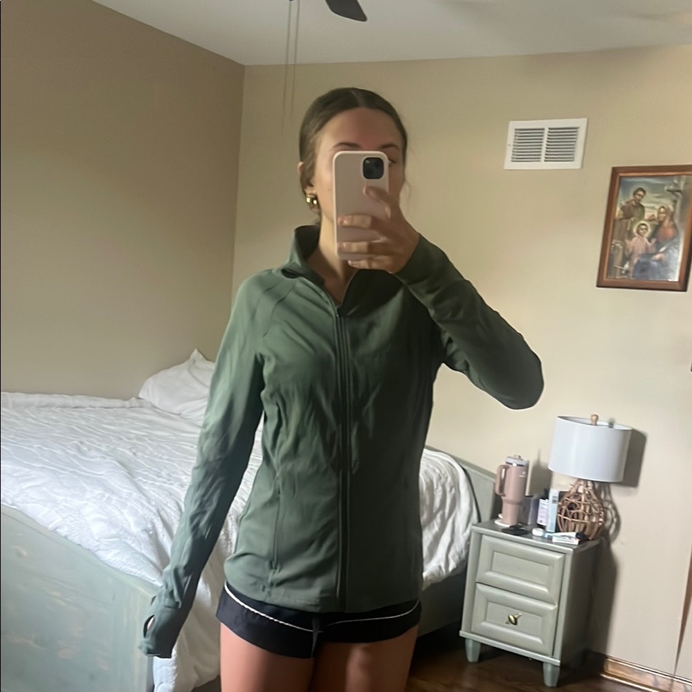 Avia Olive Full-Zip Women's Hoodie